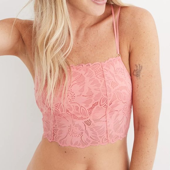 ✨HOST PICK✨ Aerie Holiday Best Lace Longline Bralette - Picture 5 of 10